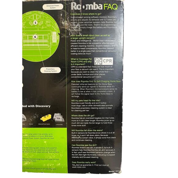 iRobot Roomba Discovery 4210 Robotic Floor Vacuum Cleaner (BRAND NEW) - Picture 5 of 10